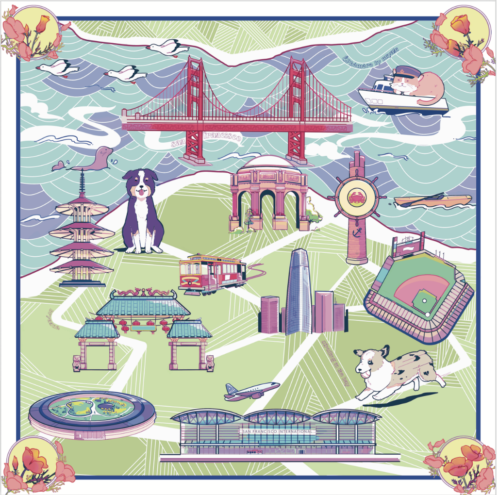 Strolling by the Bay - San Francisco: Bandana
