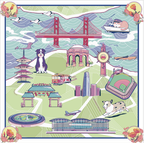 Strolling by the Bay - San Francisco: Bandana